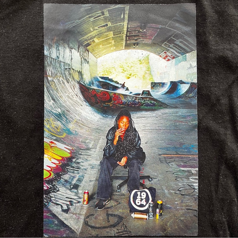 1964 SUPPLY CO. Black Graphic T-Shirt